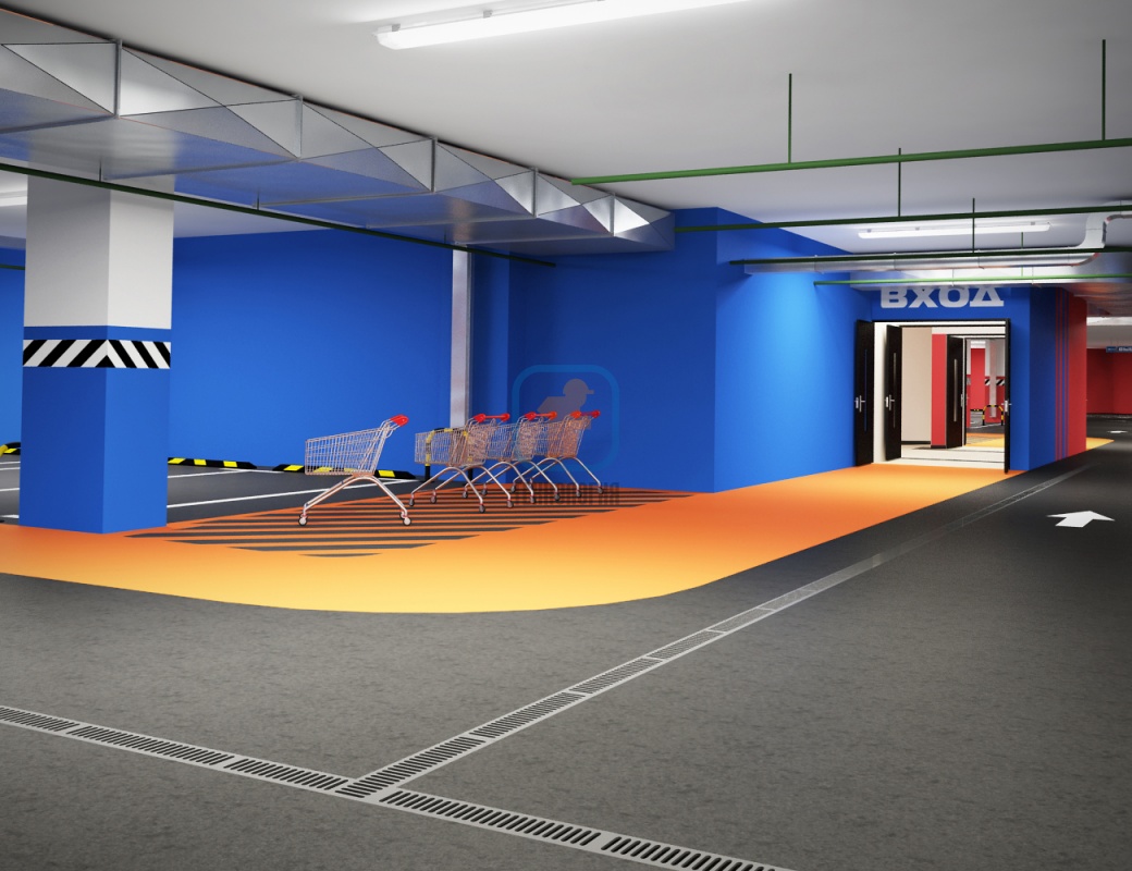 Подземный паркинг ТРЦ «Клён», г. Москва Подземный паркинг ТРЦ «Клён», г. Москва