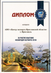 Диплом ПК "Технология" Выставка Казавтодор - Kaztraffic 2019