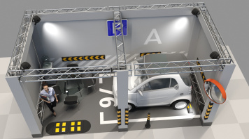 Концепт выставочного стенда на выставке Parking Russia 2021 Концепт выставочного стенда на выставке Parking Russia 2021