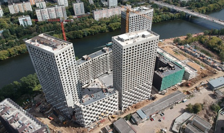 Подземный паркинг ЖК «Береговой» г. Москва