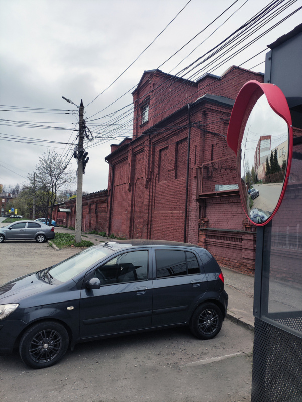Выезд с парковки бизнес-центра - фото 5