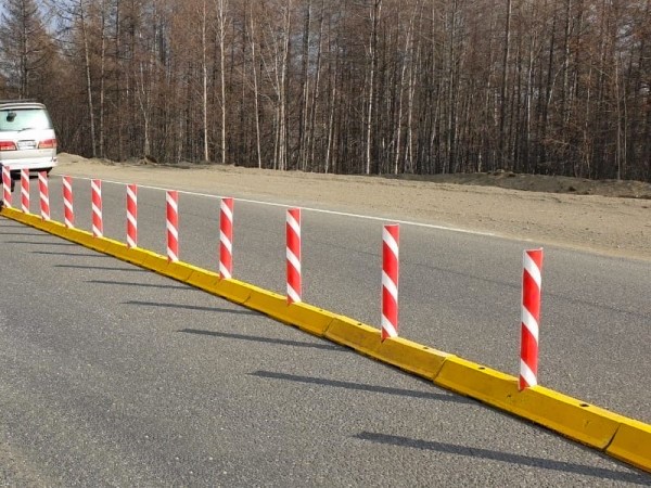 ДПП 1.0.1 Композитный делиниатор для разделения полос движения на трассе