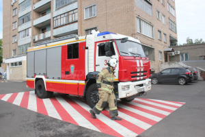 О необходимости разметки для установки пожарной техники во дворах