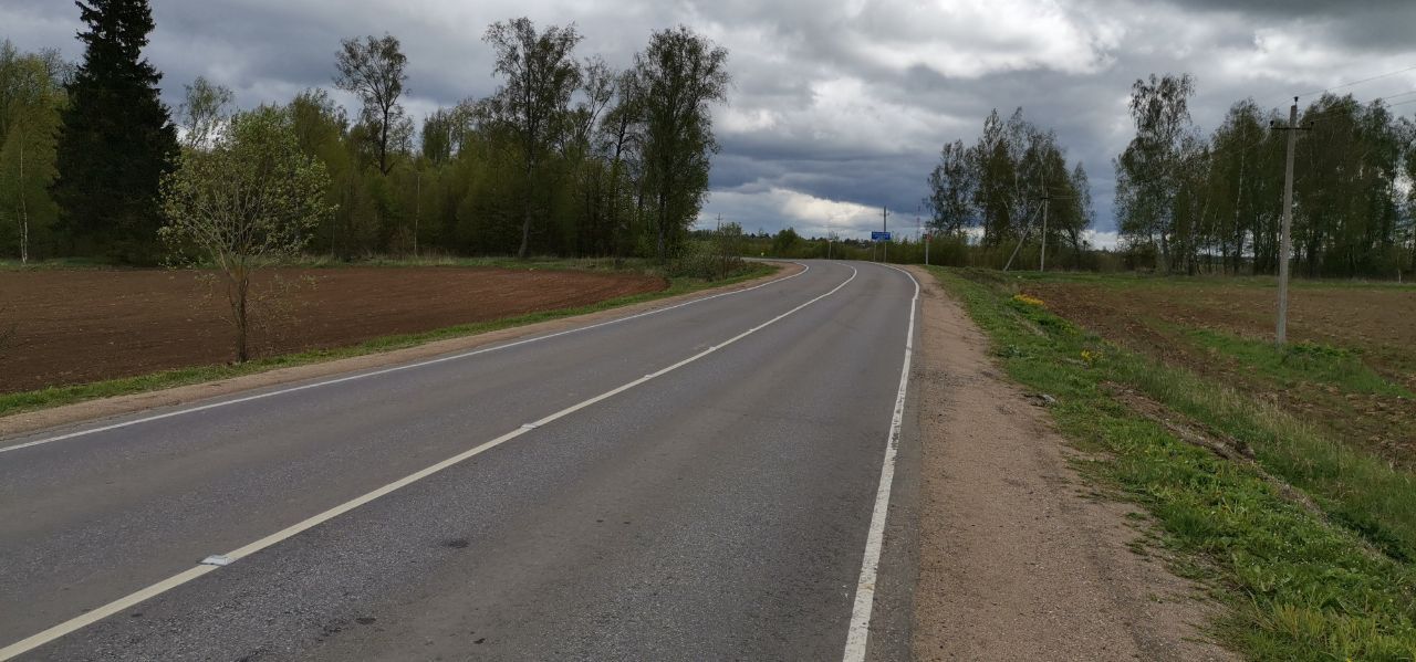 Дорога, оснащенная катафотами КД-3, д. Пашково, Наро-Фоминский район Московской области Дорога, оснащенная катафотами КД-3, д. Пашково, Наро-Фоминский район Московской области