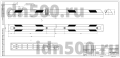 КП-2,0 Отбойник для парковки схема-чертеж