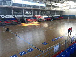 Разметка спортивного зала