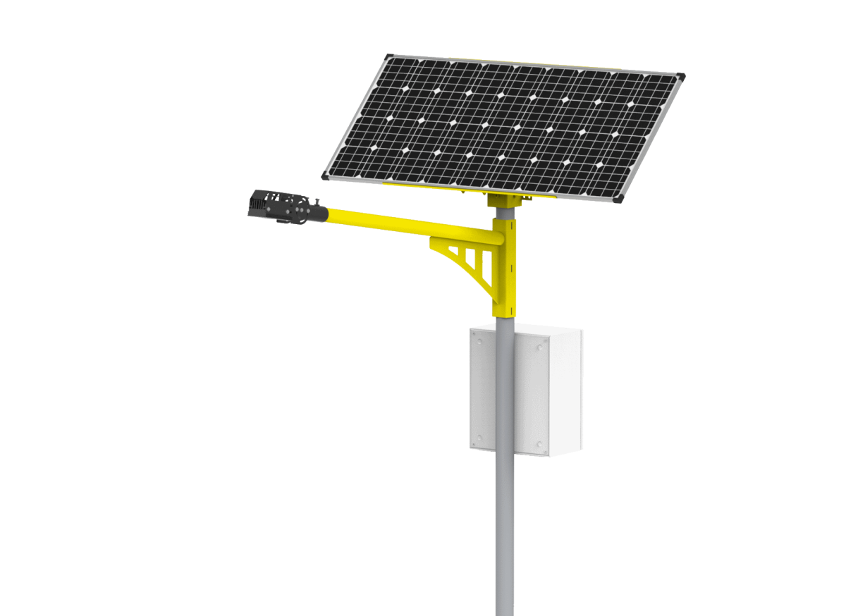 Автономный комплекс освещения LightNET с датчиком движения