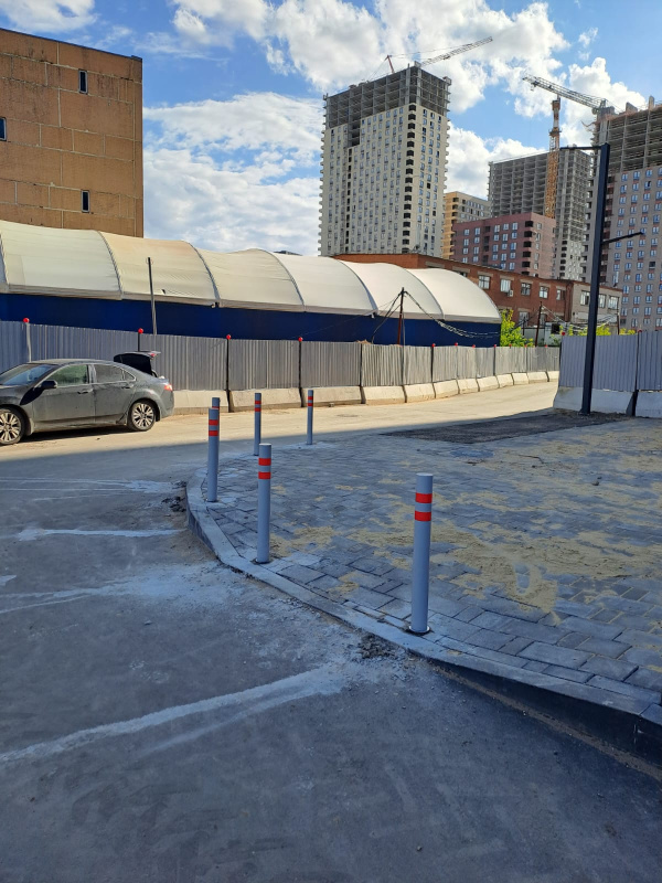 Тротуарные столбики для ограждения пешеходных зон - фото 12 Тротуарные столбики для ограждения пешеходных зон - фото 12